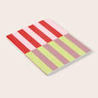 Bold colors stripes design Notebook Gallery Image 2