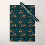 Forest Foxes Wrapping Paper Gallery Image 1