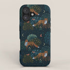 Forest Foxes iPhone Case Gallery Image 1