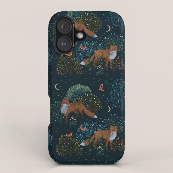 Forest Foxes iPhone Case Gallery Image 1