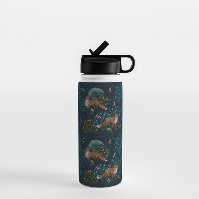 Forest Foxes Water Bottle Gallery Image 1