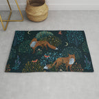 Forest Foxes Rug Gallery Image 1