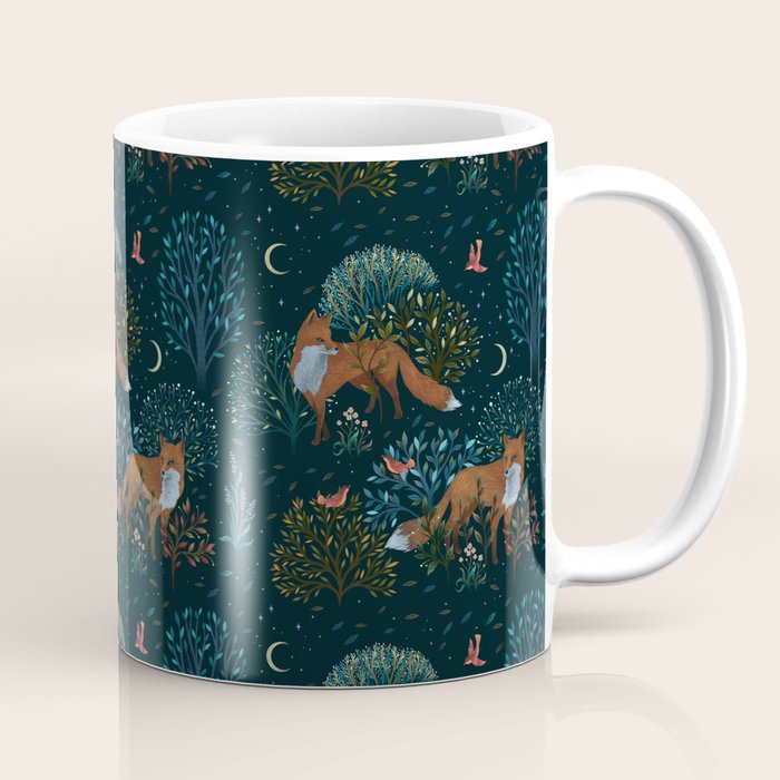 Forest Foxes Coffee Mug Gallery Image 1