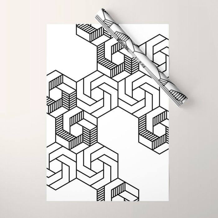 Hex 601 Wrapping Paper Gallery Image 1