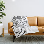 Hex 601 Throw Blanket Gallery Image 1