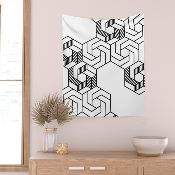 Hex 601 Wall Tapestry Gallery Image 2