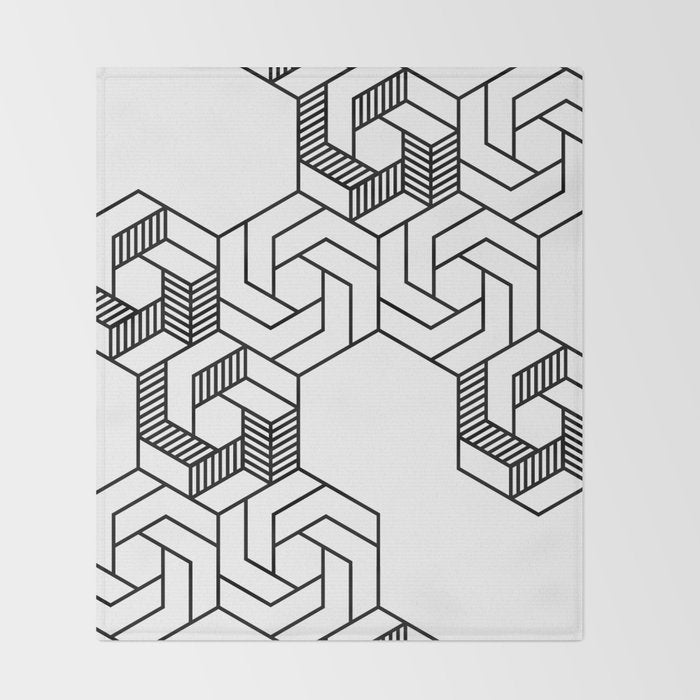 Hex 601 Throw Blanket Gallery Image 2