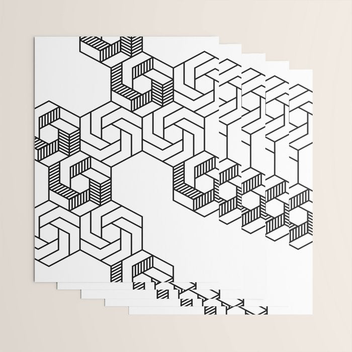 Hex 601 Wrapping Paper Gallery Image 3