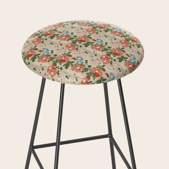 Botanical Nostalgia Hand Painted Stool Gallery Image 2