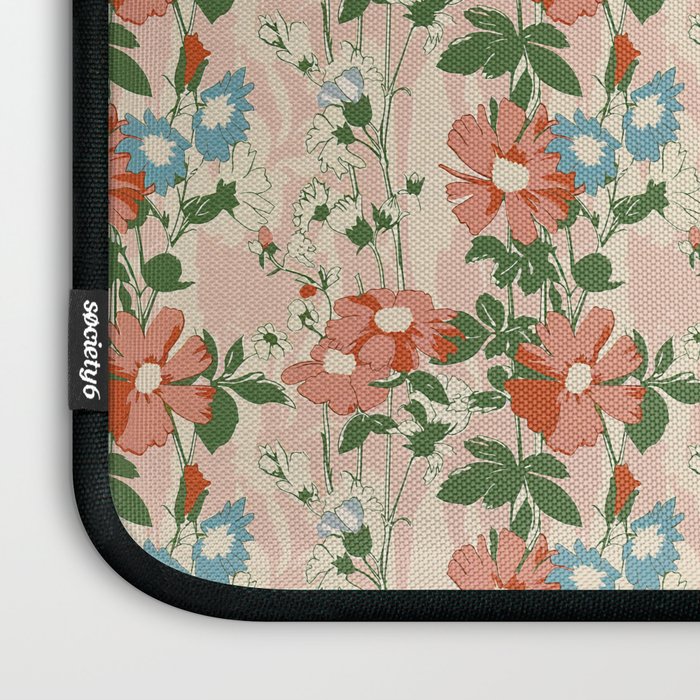 Botanical Nostalgia Hand Painted Laptop Sleeve Gallery Image 3