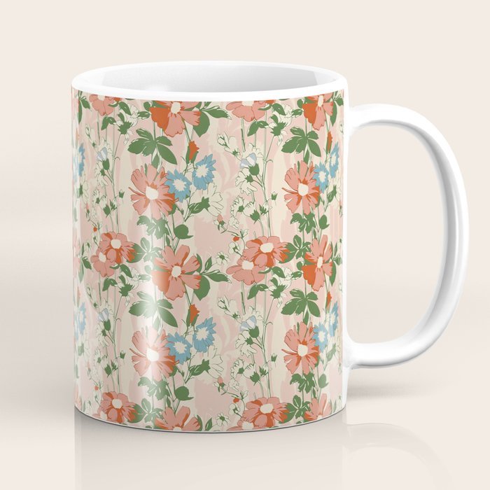 Botanical Nostalgia Hand Painted Coffee Mug Gallery Image 1