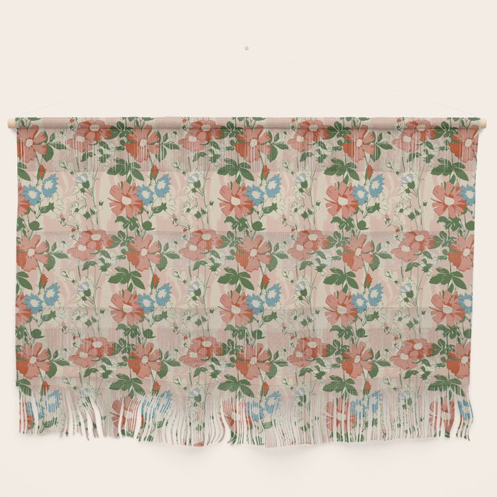 Botanical Nostalgia Hand Painted Wall Hanging Gallery Image 1