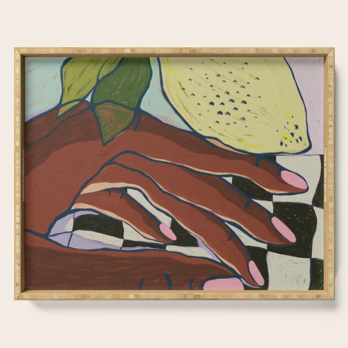 Lemon Squeeze Serving Tray Gallery Image 1