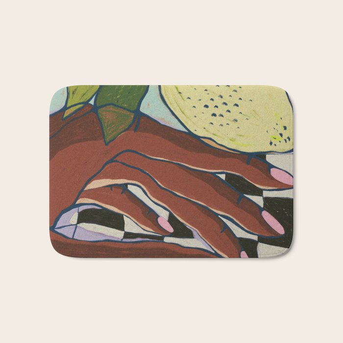 Lemon Squeeze Bath Mat Gallery Image 1