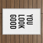You look good  Outdoor Rug Gallery Image 1