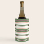 Daybed Stripe Ivory Green Multi Wine Chiller Gallery Image 3