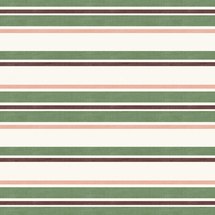 Daybed Stripe Ivory Green Multi Coffee Mug Gallery Image 2