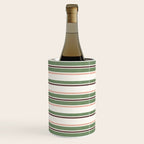 Daybed Stripe Ivory Green Multi Wine Chiller Gallery Image 2