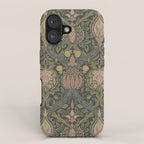 William Morris Granada Pomegranate Green  iPhone Case Gallery Image 1