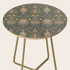 William Morris Granada Pomegranate Green  Side Table Gallery Image 2