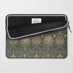 William Morris Granada Pomegranate Green  Laptop Sleeve Gallery Image 2