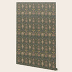 William Morris Granada Pomegranate Green  Wallpaper Gallery Image 2