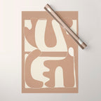 Shifting Silhouettes 2 Wrapping Paper Gallery Image 1