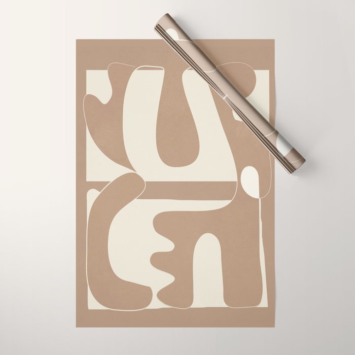 Shifting Silhouettes 2 Wrapping Paper Gallery Image 1
