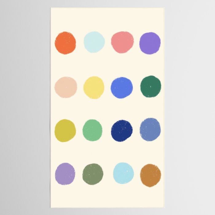 Color samples Tablecloth Gallery Image 2
