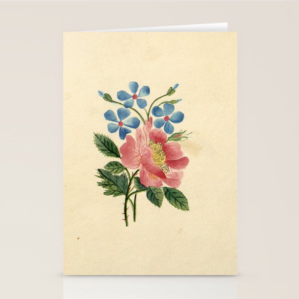 Flowers by Sarah Mapps Douglass, 1833 Stationery Card Gallery Image 1