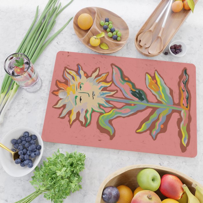 SUN FLOWER Cutting Board Gallery Image 2