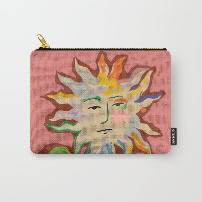 SUN FLOWER Carry All Pouch Gallery Image 1