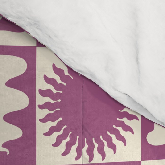 Potions and Spooky Things Checkerboard Pattern Comforter Gallery Image 4