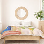 Wherever you go, go with all your heart | Summer Travel Morocco Boho Oranges | Architecture Building Duvet Cover Gallery Image 3