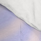 Dreamy Retro Liquid Swirl Contemporary Abstract 2 in Pastel Lavender and Pale Pink Comforter Gallery Image 4