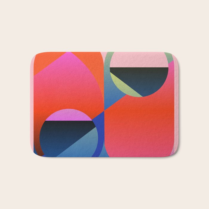 Abstract Shapes 25 Bath Mat Gallery Image 1