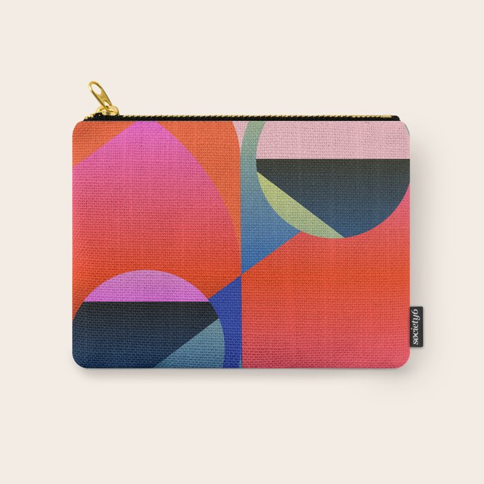 Abstract Shapes 25 Carry All Pouch Gallery Image 1