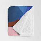 Abstract Shapes 25 Throw Blanket Gallery Image 3