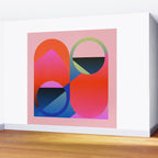 Abstract Shapes 25 Wall Mural Gallery Image 2