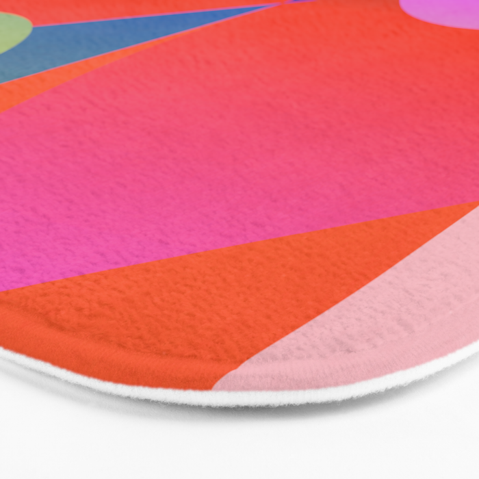 Abstract Shapes 25 Bath Mat Gallery Image 3