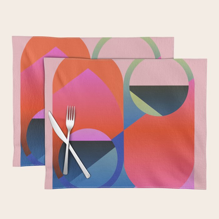Abstract Shapes 25 Placemat Gallery Image 1