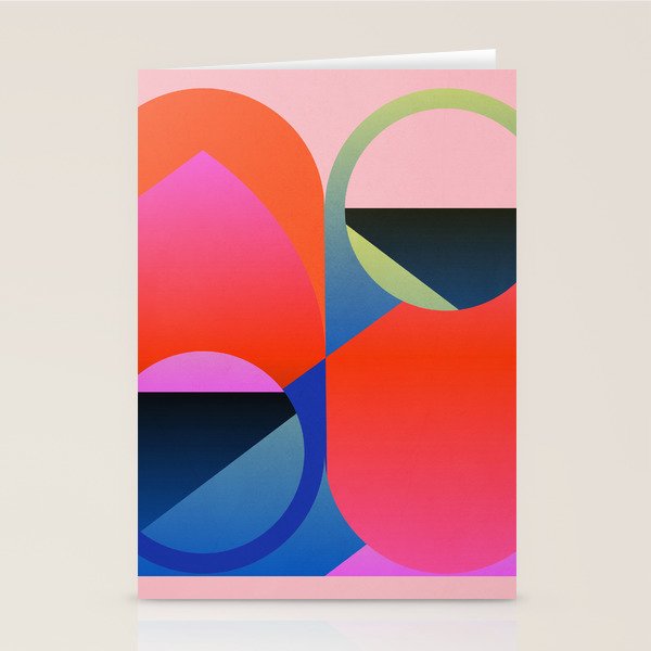 Abstract Shapes 25 Stationery Card Gallery Image 2