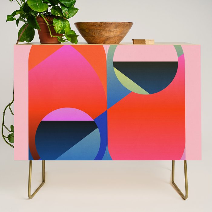 Abstract Shapes 25 Credenza Gallery Image 1