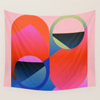 Abstract Shapes 25 Wall Tapestry Gallery Image 4