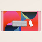 Abstract Shapes 25 Desk Mat Gallery Image 1