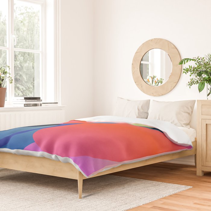 Abstract Shapes 25 Duvet Cover Gallery Image 2