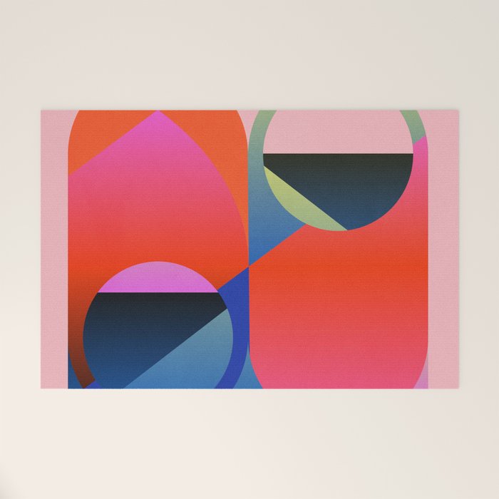 Abstract Shapes 25 Welcome Mat Gallery Image 1