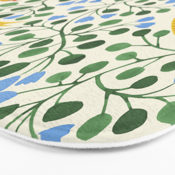 Aviary Vine Bath Mat Gallery Image 3
