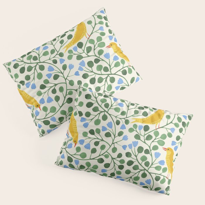 Aviary Vine Pillow Sham Gallery Image 3