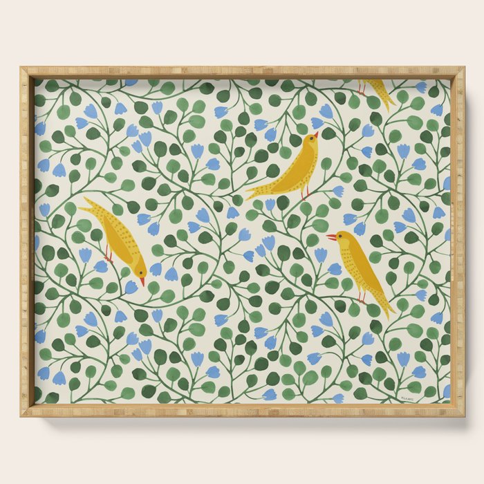Aviary Vine Serving Tray Gallery Image 1